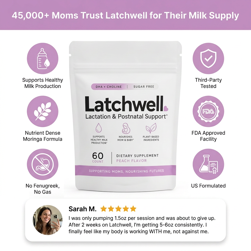 Latchwell™ Lactation & Postnatal Support Gummies