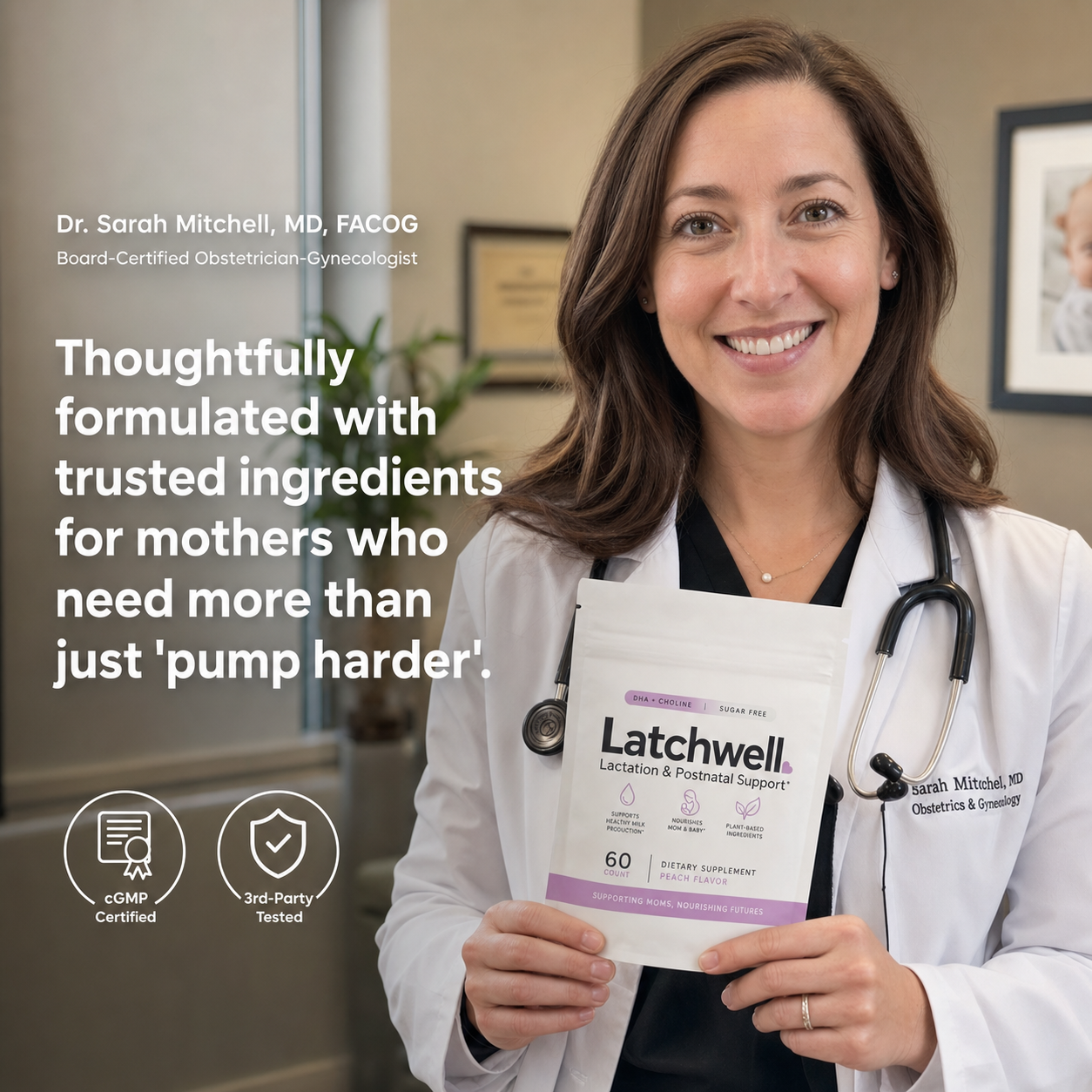 Latchwell™ Lactation & Postnatal Support Gummies