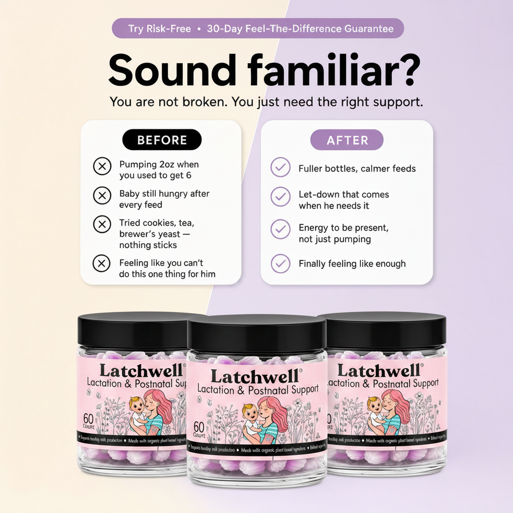 Latchwell™ Lactation & Postnatal Support Gummies