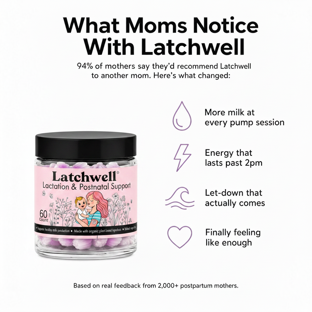 Latchwell™ Lactation & Postnatal Support Gummies