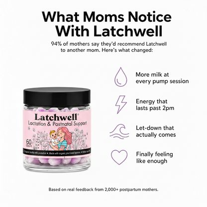 Latchwell™ Lactation & Postnatal Support Gummies