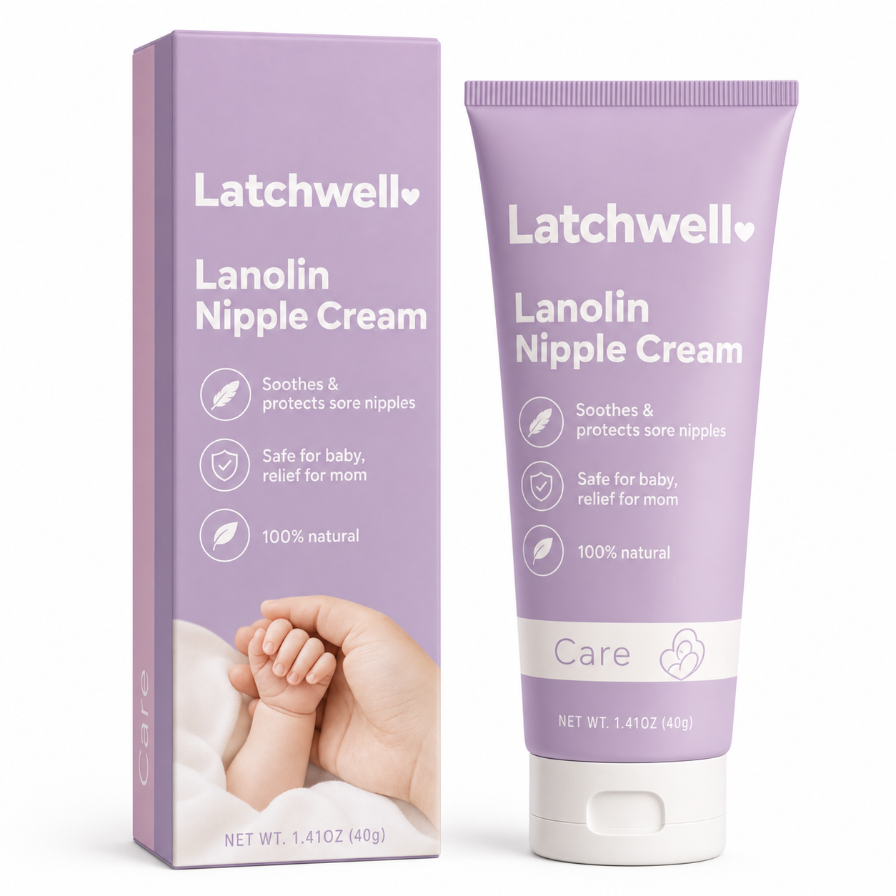 Latchwell™ Lanolin Nipple Cream