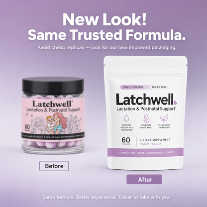 Latchwell™ Lactation & Postnatal Support Gummies